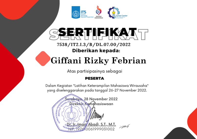 Entrepreneurial Skills Training (LKMW-TD)