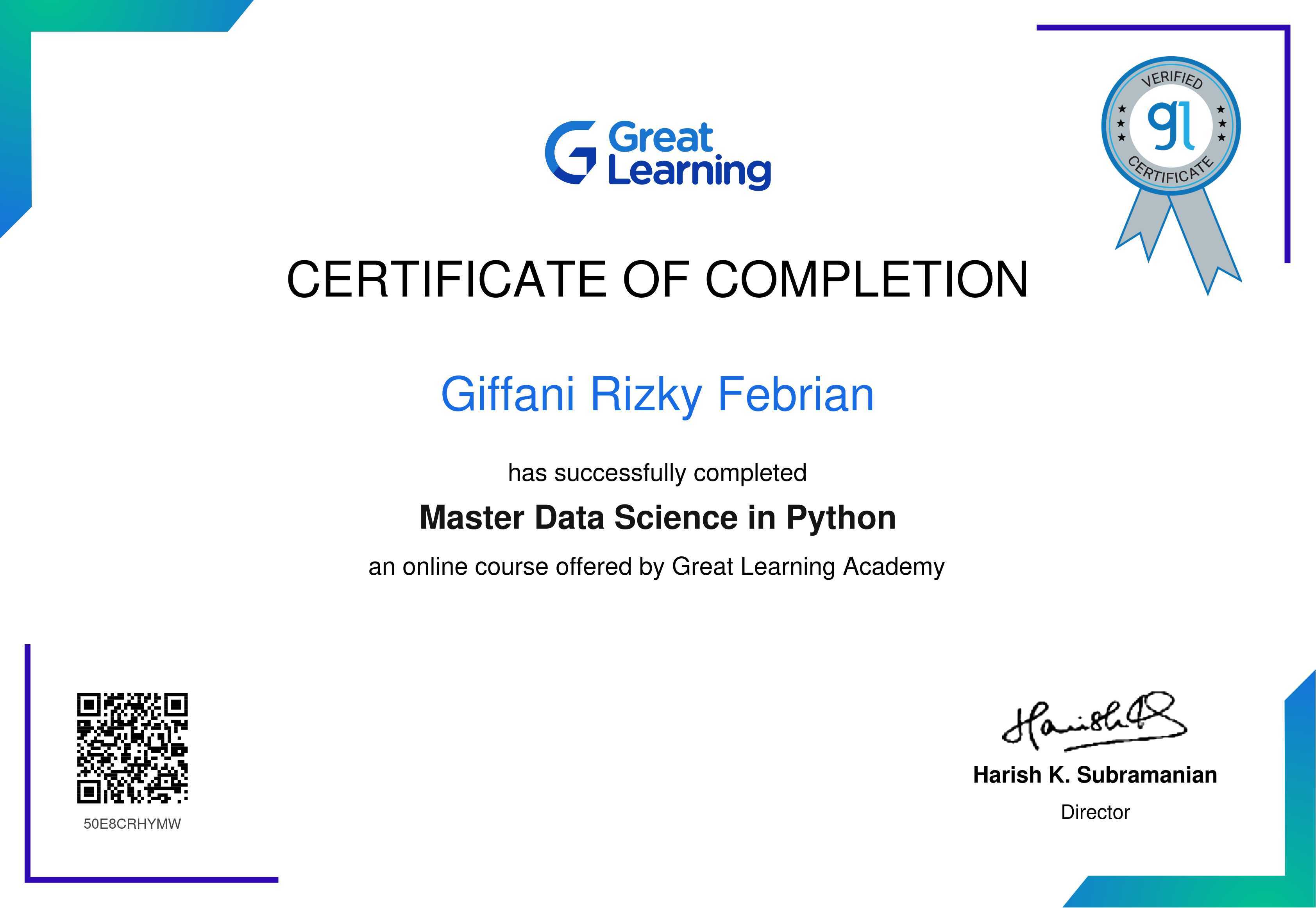 Master Data Science in Python